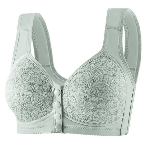 Xdegoge Front Closure Bras for Women Plus Size Seamless Bras Push Up Comfortable Breathable Wireless Bras with Support and Lift Brasieres Para Mujer Track My Order Buy Again My Orders