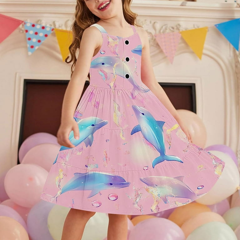 Summer Dress Cheap Kids Clothing Online Cute Baby Frock Kid