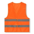 thumbnail image 1 of Xdegoge Kids High Visibility Reflective Safety Vest Tween Front Closure Breathable Mesh Outdoor Cycling Walking Running Construction Role Play, 1 of 5