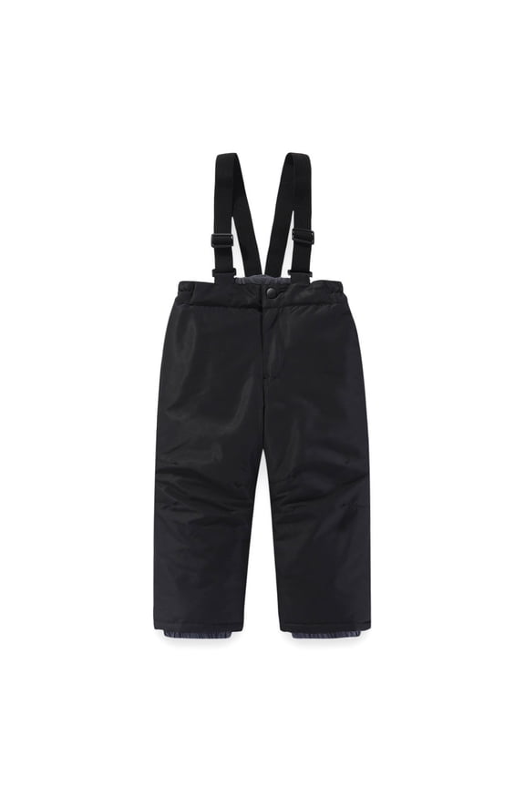 Kids Snow Pants Waterproof Windproof Insulated Boys Girls Ski Bibs Pant Winter Warm Outdoor Skiing Snowboarding Adjustable Strap Overalls 9-10Years
