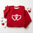 thumbnail image 1 of Xdegoge Kids Sweatshirts Toddler Valentines Shirt Heart Printed Long Sleeve Crew Neck Sweatshirt for Boys And Girls (Ages 1-13) Loose Casual Holiday Tops, 1 of 5