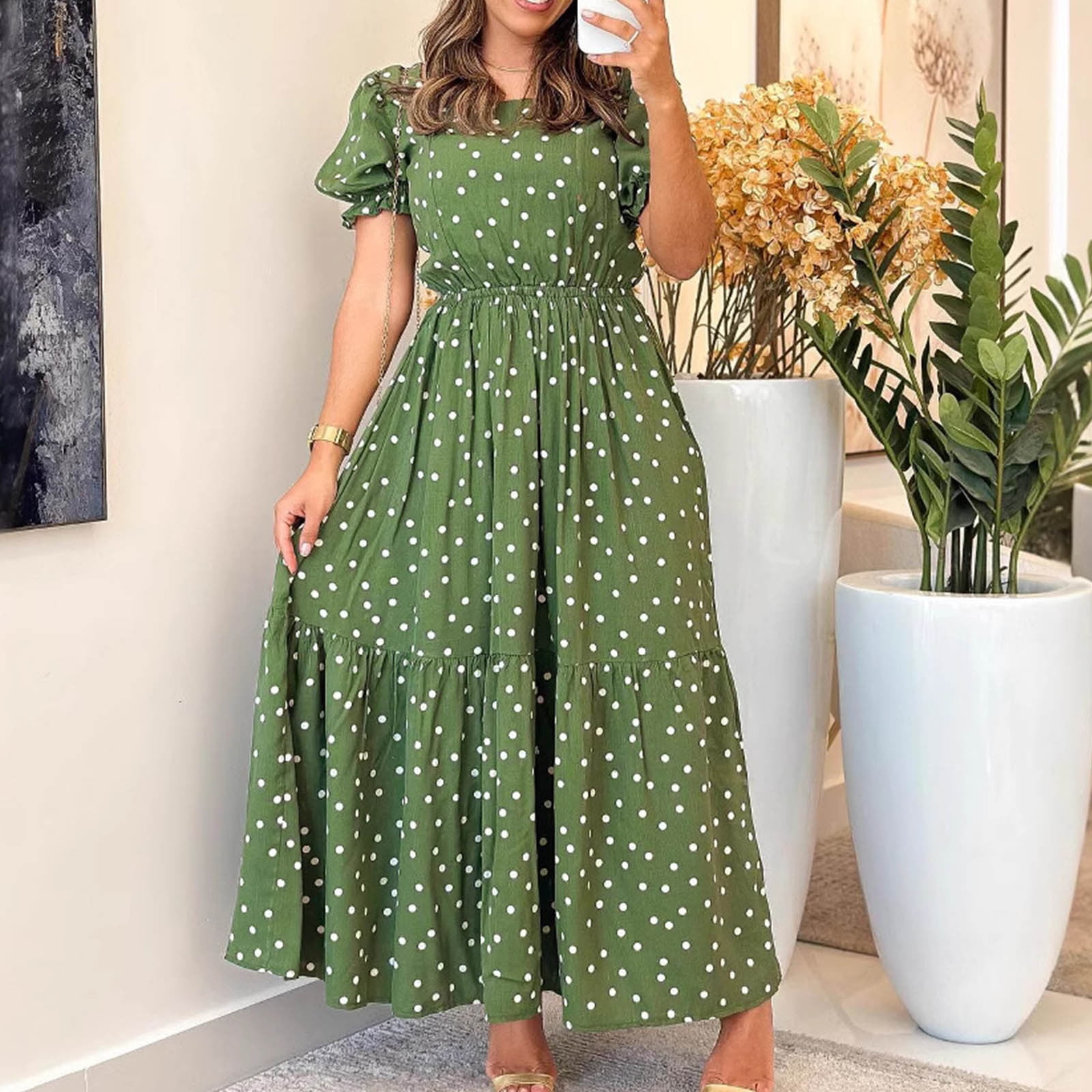 SS DOLMN MAXI DRESS