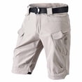 thumbnail image 1 of Xdegoge Men's Cargo Shorts with No Belt Loop, Multiple Pockets and Durable Material, Designed for Outdoor and Military Use, 1 of 6