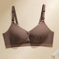 thumbnail image 1 of Xdegoge Nursing Bras for Breastfeeding with Support Wireless Full Coverage Adjustable Strap Bra Lifting No Underwire Soft Breathable Comfortable Brassiere, 1 of 5