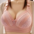 thumbnail image 1 of Xdegoge Ofertas En Ropa Bras for Women High Support No Underwire Seamless Bras Push Up Full Coverage Bras Plus Size Thin Breathable Mesh Underwear Ladies Bras Lingerie, 1 of 7