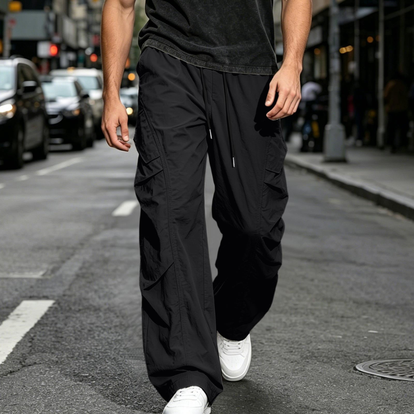 Xdegoge-Parachute-Pants-Men-