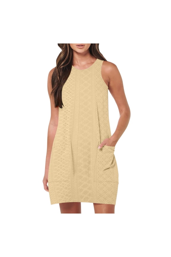Maqroz Plus Size Dress Shirts for Women Crew Neck Casual Sundress Loose Dresses Plus Size Wedding Guest Cocktail Dress Spring Boho Dress Wedding Dress with Slit Festival Outfits Women