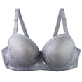 thumbnail image 1 of Xdegoge Plus Size Underwire Bras for Women Full Coverage Push Up High Support Lace Padded Bra Lifting Breathable Adjustable Strap Plunge Brassiere, 1 of 4