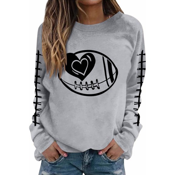 Xdegoge Pullover Sweaters for Women Casual Long Sleeve Half Zip Sweatshirt Loose Pullover Tops Fall Fashion Outfits 2025 Trendy Tunic Tops Plus Size Ropa De Mujer Gray L