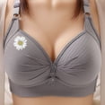 thumbnail image 1 of Xdegoge Push Up Bras for Women Plus Size Comfortable Front Closure Bras Full Coverage No Underwire Everyday Braadjustable Strap Graphic Bras Missing Items From Delivery Recent Orders I Have Placed, 1 of 4