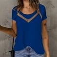 thumbnail image 1 of Xdegoge Returns and Refunds Tank Tops for Women Sleeveless Lace Tee Shirts V Neck Summer Tops Fashion Tunic Shirts Loose Fit Dressy Casual Blouses Y2K Going Out Tops Camisetas De Mujer, 1 of 7