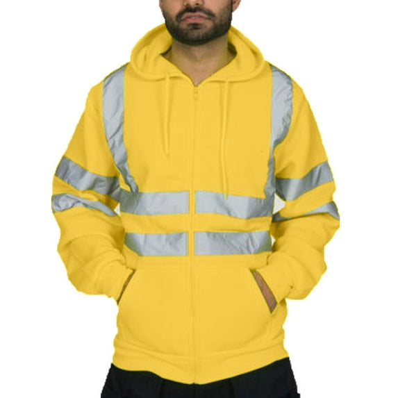 Xdegoge Safety Hoodies for Men High Visibility Jacket Work Hoodie Reflective Jacket Construction Security Jackets Order History Online Missing Items From Delivery My Recent Orders Placed