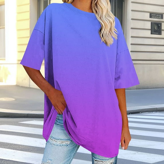 Xdegoge Items Groceries Women Clothes On Plus Size Tops Short Sleeve V Neck T Shirt Oversized Summer Tunic Tops Solid Color Casual Loose Fit Blouses Cancel Order Order History Online