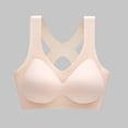 thumbnail image 1 of Xdegoge Seamless Bras for Women Wireless Soft Supportive Training Racerback Comfort Sports Bra No Underwire Yoga Running Bralettes with Removable Pads, 1 of 6