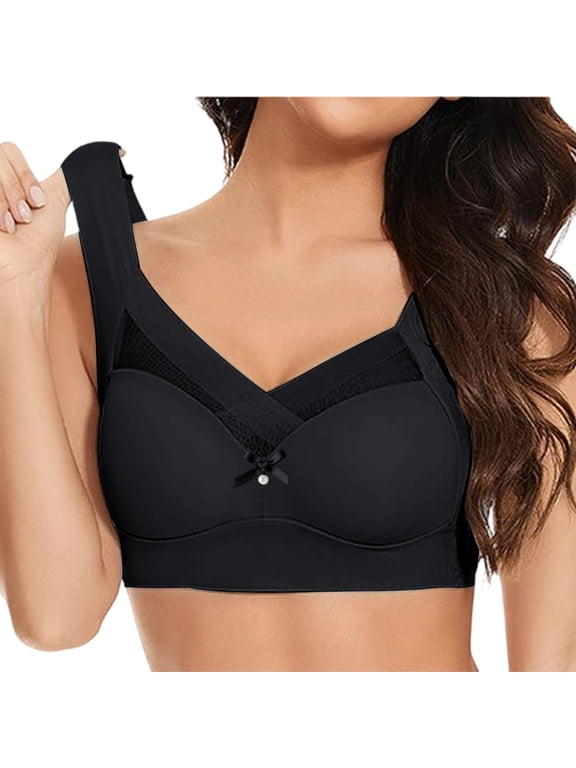 Seamless Pullover Bras for Women with Support and Lifting No Underwire Push Up Bralettes Wireless Stretch Comfortable Full Coverage Padded Bra