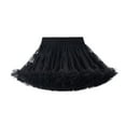 thumbnail image 1 of Xdegoge Soft Tulle Skirt for Girls, Full Tiered Ruffles, High Elastic Waist, Lightweight Fabric, Great for Daily Wear and Active, 1 of 5