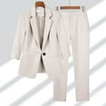thumbnail image 2 of Marycrafts Women’s Two Piece Suits – Business Blazer Pant Suit Set For 2 of 12