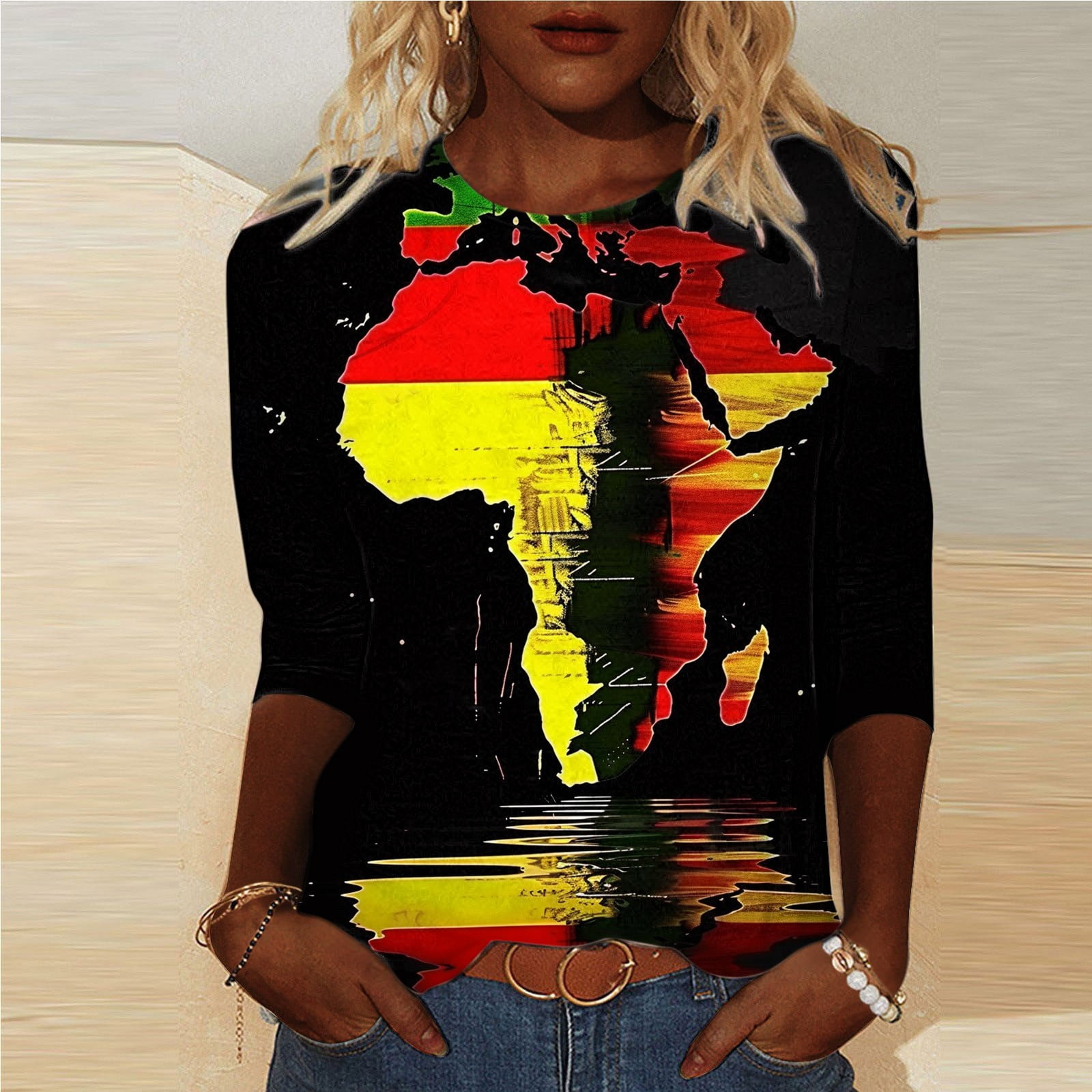 Afro Chic Short-Sleeve T-Shirt main image 0