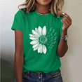 thumbnail image 1 of Xdegoge T Shirts for Women Graphic Under 10 Short Sleeve Crewneck Shirts Floral Summer Casual Tops Tunic Loose Fit Tees Soft Comfy Blouses Cancel Membership Online Sales, 1 of 5