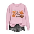 thumbnail image 1 of Xdegoge Thanksgiving Sweatshirt for Women Long Sleeve Round Neck Pullover Casual Loose Fitting Top Cute Thanksgiving Print Tops for Trendy Outfit 2025, 1 of 4
