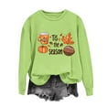 thumbnail image 1 of Xdegoge Thanksgiving Sweatshirt for Women Long Sleeve Round Neck Pullover Casual Loose Fitting Top Cute Thanksgiving Print Tops for Trendy Outfit 2025, 1 of 4