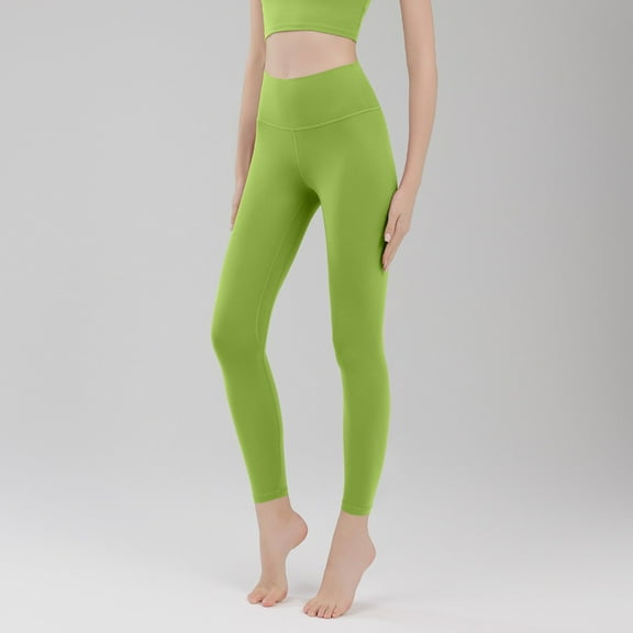 Xdegoge Tummy Control Leggings for Women Stretch High Waisted Soft Yoga Pants Athletic Tights Comfy Running Active Sweatpants Workout Gym Outfits