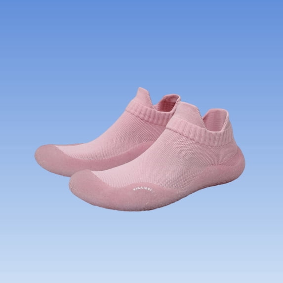 Xdegoge Water Shoes for Women Closed Toe Barefoot Aqua Socks Quick Dry Slip On Footwear for Beach Pool Swimming Surf Kayak Activities