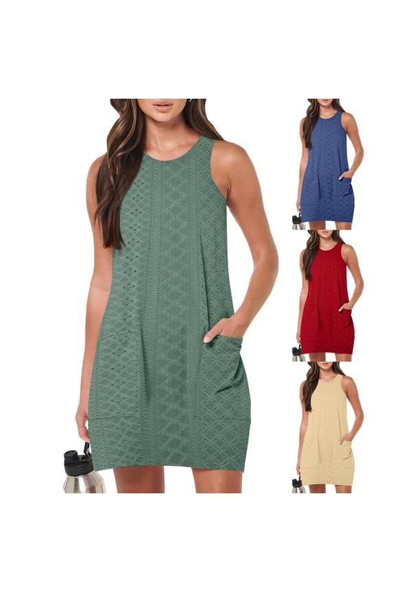 Woman Dress Crew Neck Dress Casual Loose Plus Size Wedding Gown Wedding Guest Dress Cocktail Flowy Boho Dress Light Wedding Guest Dress Dress Outfits Dresses+for+Women+2025+Elegant+Classy