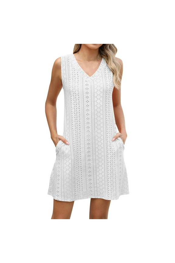 Women A Line Dress V Neck Casual Short Dress Loose Plus Size Dress Wedding Guest A Line Sun Dress Cream Boho Dress Tulle Wedding Guest Dress Trendy Outfits 2025 Traje De Novia Para Boda