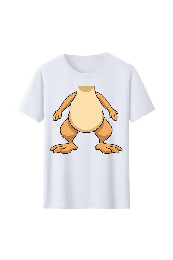 Women's Monkey Covering Ears T-Shirt, Animated Animal Print, Soft Breathable Tee for Fun Everyday Wear