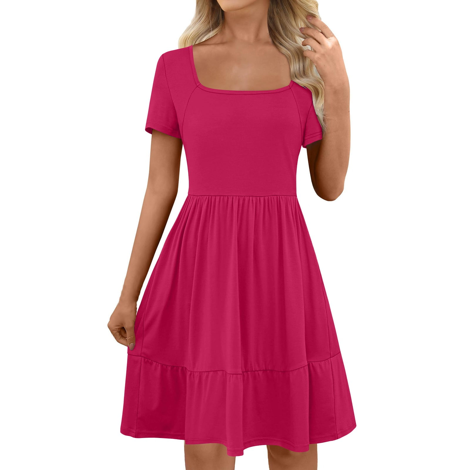 open lace back dress Kandie Patchwork Mini Dress Pink Multi