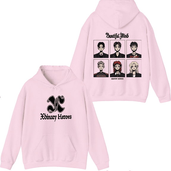 Xdinary Heroes Merch Beautiful Life Hoodie Men Women Long Sleeve Pullover Tops