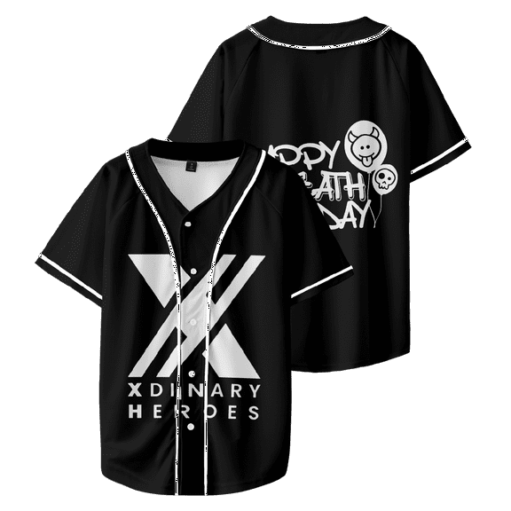 Xdinary Heroes Merch Happy Death Day Baseball Shirt Unisex T-Shirt Short Sleeve Shirts Casual Top