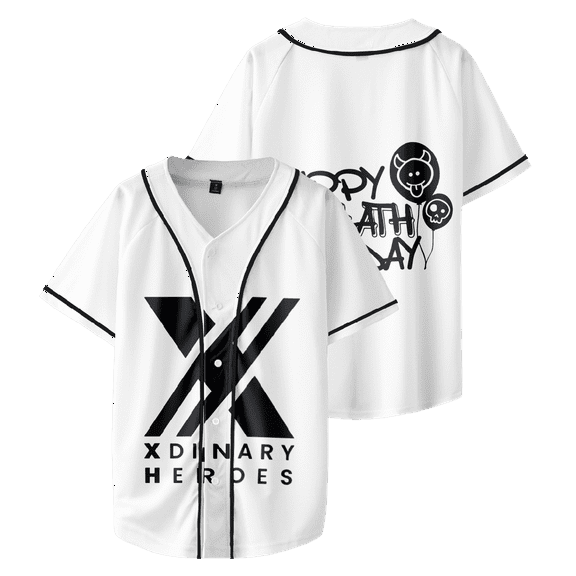 Xdinary Heroes Merch Happy Death Day Baseball Shirt Unisex T-Shirt Short Sleeve Shirts Casual Top