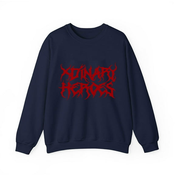 Xdinary Heroes Merch Red Logo Crewneck Sweatshirt Unisex Men Women Long Sleeve