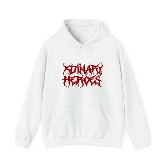 Xdinary Heroes Merch Red Logo Hoodie Men Women Long Sleeve Pullover Tops