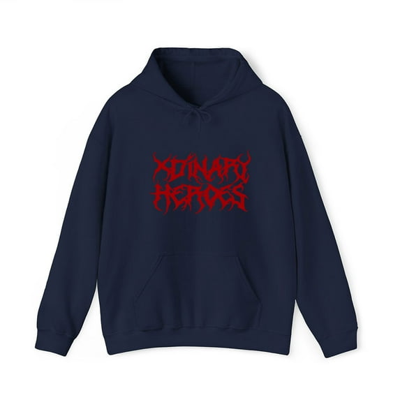 Xdinary Heroes Merch Red Logo Hoodie Men Women Long Sleeve Pullover Tops