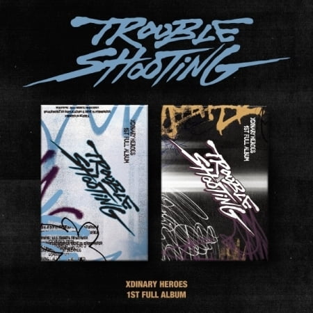 Xdinary Heroes - Troubleshooting - Random Cover - incl. Photo Essay, 10 Stickers, Photocard, Trading Card, Mirror Photocard, 2 Postcards + More - Music & Performance - CD
