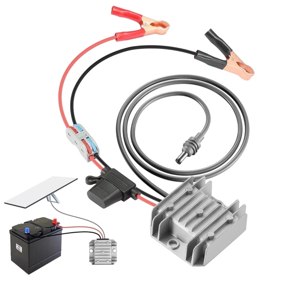 Xdingjiala Starlink Mini 12V Adapter, DC 12/24V to 30V 3.5A Step-Up Converter with DC Power Cable,10-26V to 30V Boost Converter for Outdoor, Golf Cart, RV, Etc