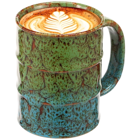Xdziklosj Beer Mug Large Ceramic Coffee Mug 700ml/24oz Large Tea and Coffee Cup with Handle for Office and Home Microwave and Dishwasher Safe