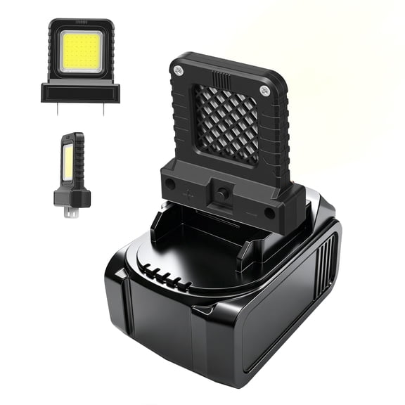 Xdziklosj LED Work Light 5W Battery Powered Work Light IP67 Waterproof Working Lamp for Outdoor Power Failure Job Site Workshop