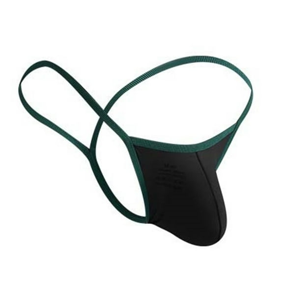 Xdzjlr Men'S Briefs Underwear,Fashionable Low Waisted Single Thong Summer Quick Drying Ice Silk Seamless Thong Breathable Mens Boxers Briefs,L