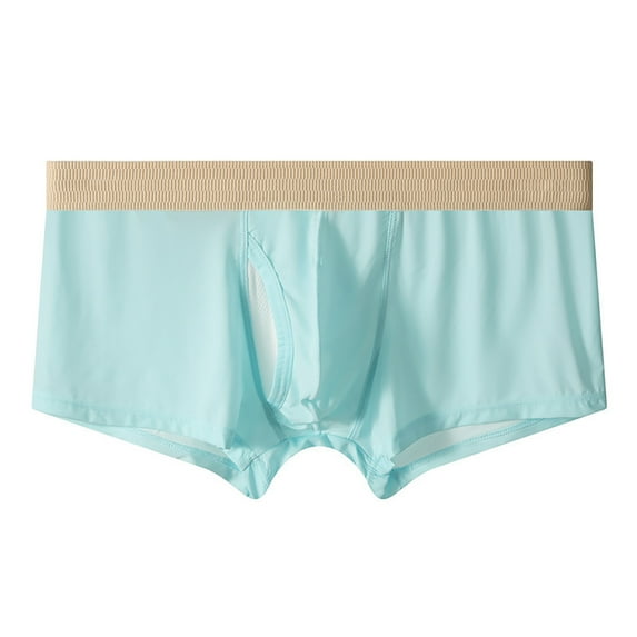 Xdzjlr Mens Briefs Underwear,Daily Wear All Season Elastic Waistband No Ride Up Comfortable Mens Boxers Briefs,M