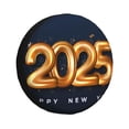 thumbnail image 1 of Xecao 2025 Happy New Year 6 for Tire Covers,Wheel Tire Cover Waterproof, Dust-Proof, And Universally Fitting for Cars,Trailers, SUVs-14 inch, 1 of 6