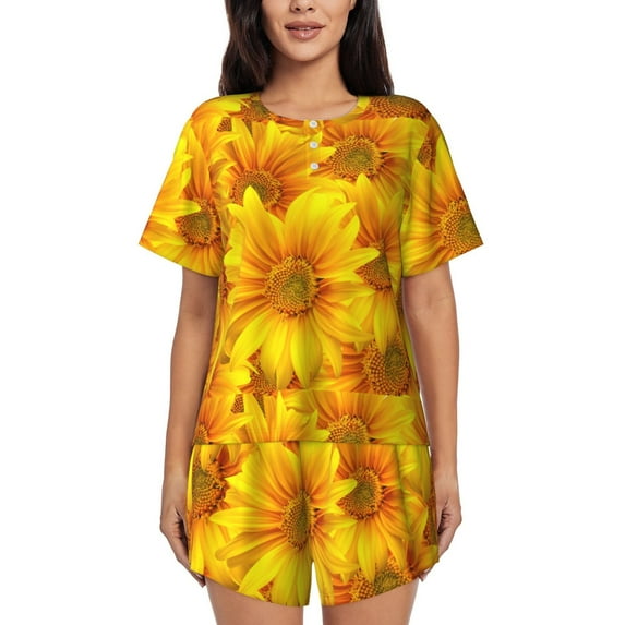 Xecao 3D Sunflowers print Swimsuit for women, Summer-ready, sporty style.Quick-dry fabric. Many sizes & colors.