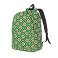 thumbnail image 1 of Xecao 60s and 70s Style Canvas College Laptop Backpack, a durable rucksack designed for both men and women, ideal for travel, school, and daily use-Medium, 1 of 5