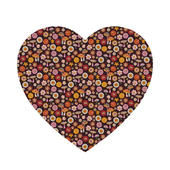 Xecao 70s Groovy Hippie Retro for Fridge Magnets - Fun Decorative Refrigerator Magnets, Cute and Soft for Stylish Kitchen Accents