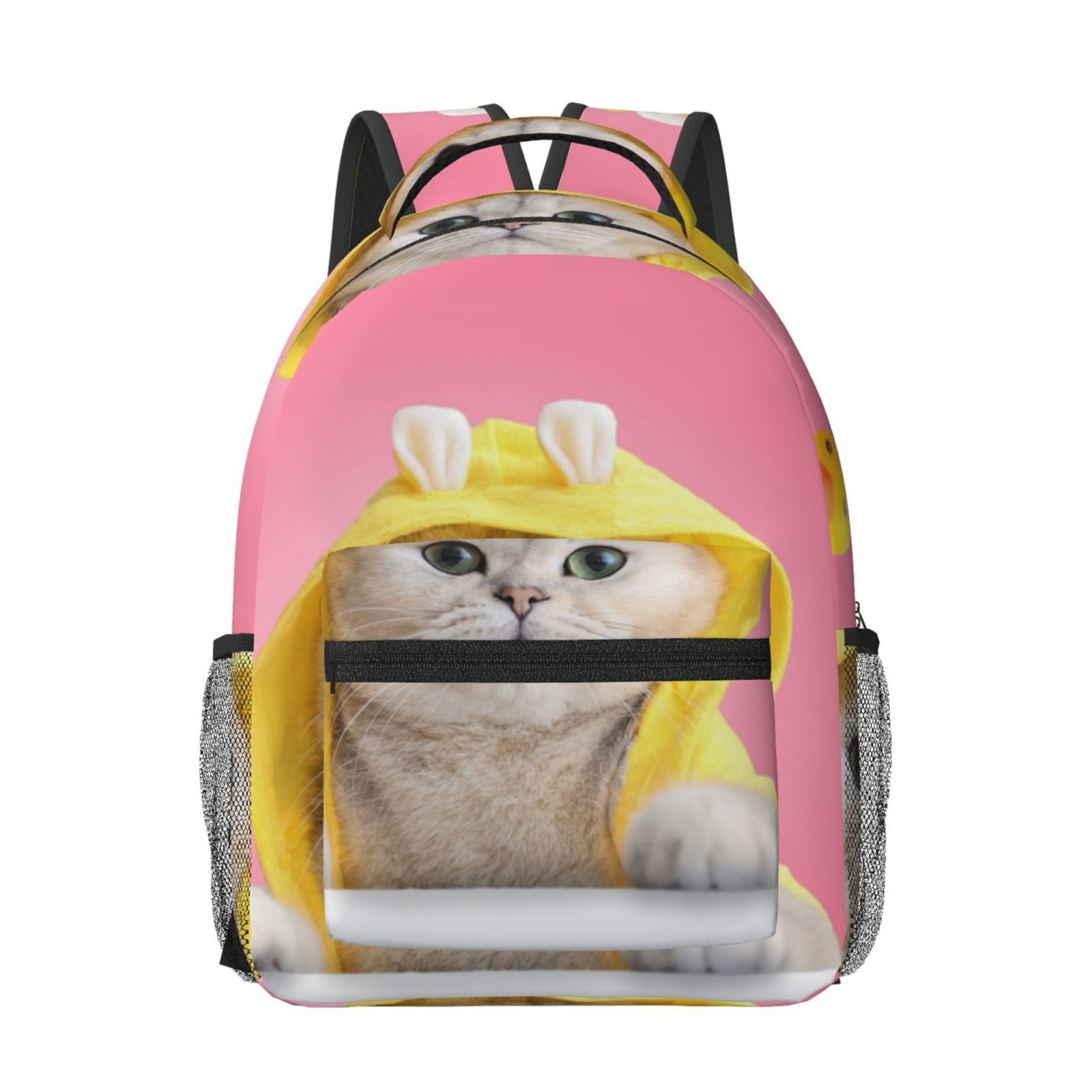 Xecao A Funny Cat Travel Backpack: A spacious, stylish computer backpack ideal for men and women, perfect for college, school, or daily travels
