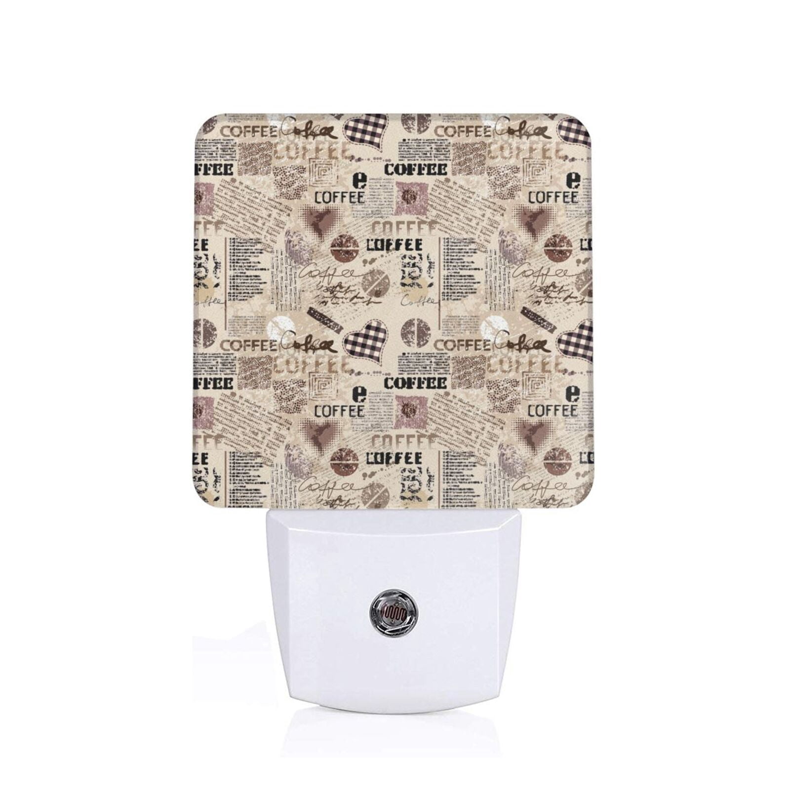 Xecao Abstract Coffee for Night Light - a Wall-mounted LED Fixture with ...