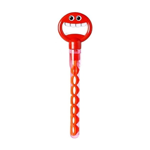 YOHAVEN Bubble Wand Stick 32 Holes Smiley Face Bubble Maker Leak Proof Toy for Kids Outdoor Summer Party Favors